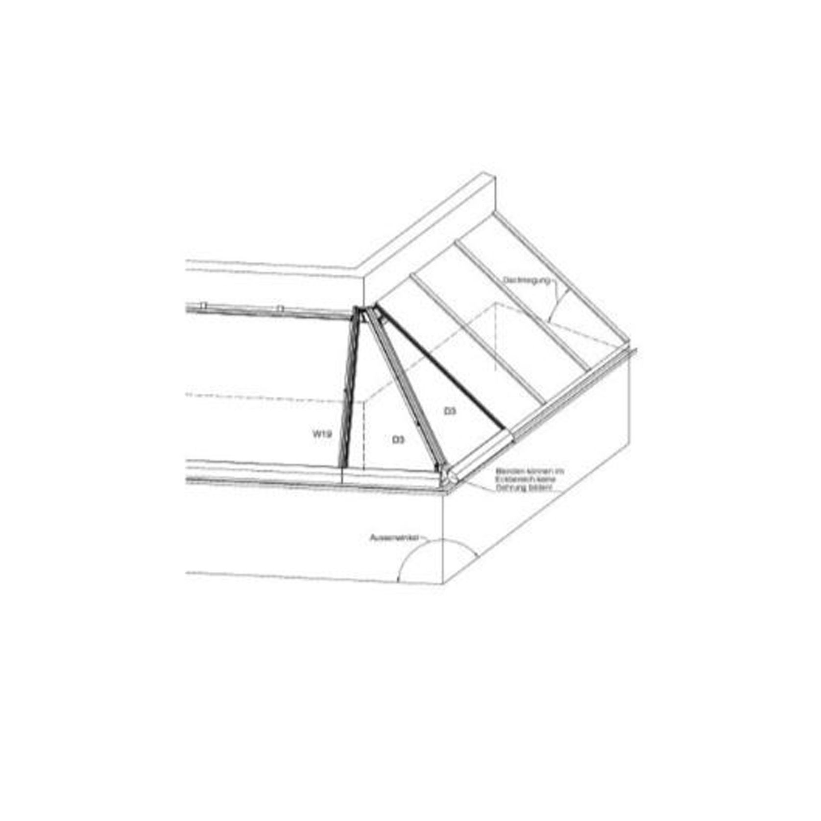 D3 Conservatory Awning (Triangular) | Warema gallery detail image