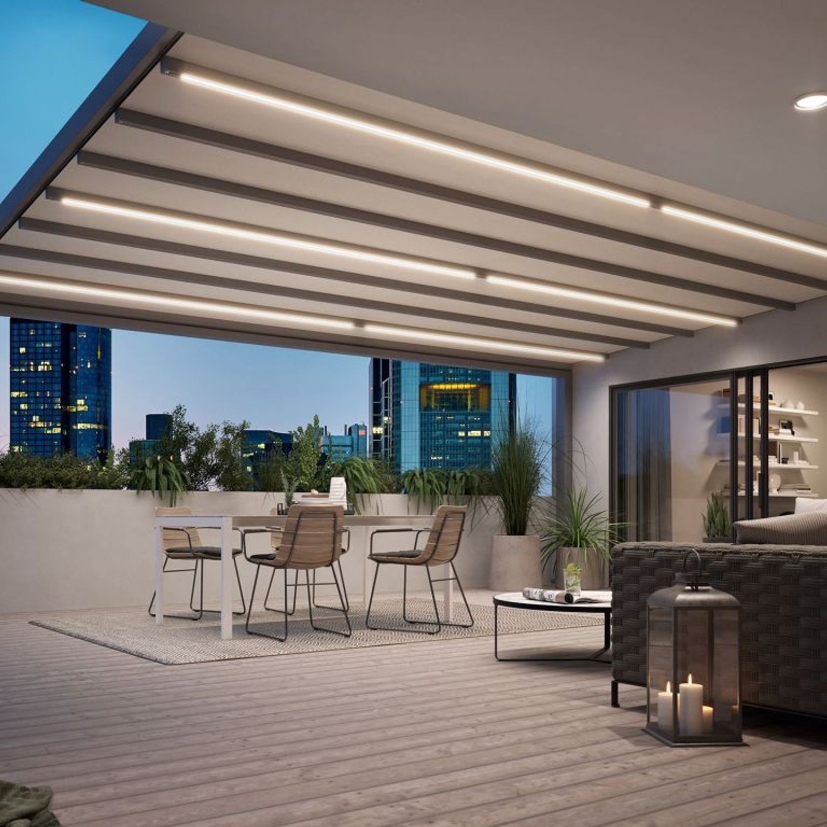 Markilux Pergola Stretch Retractable Roof gallery detail image