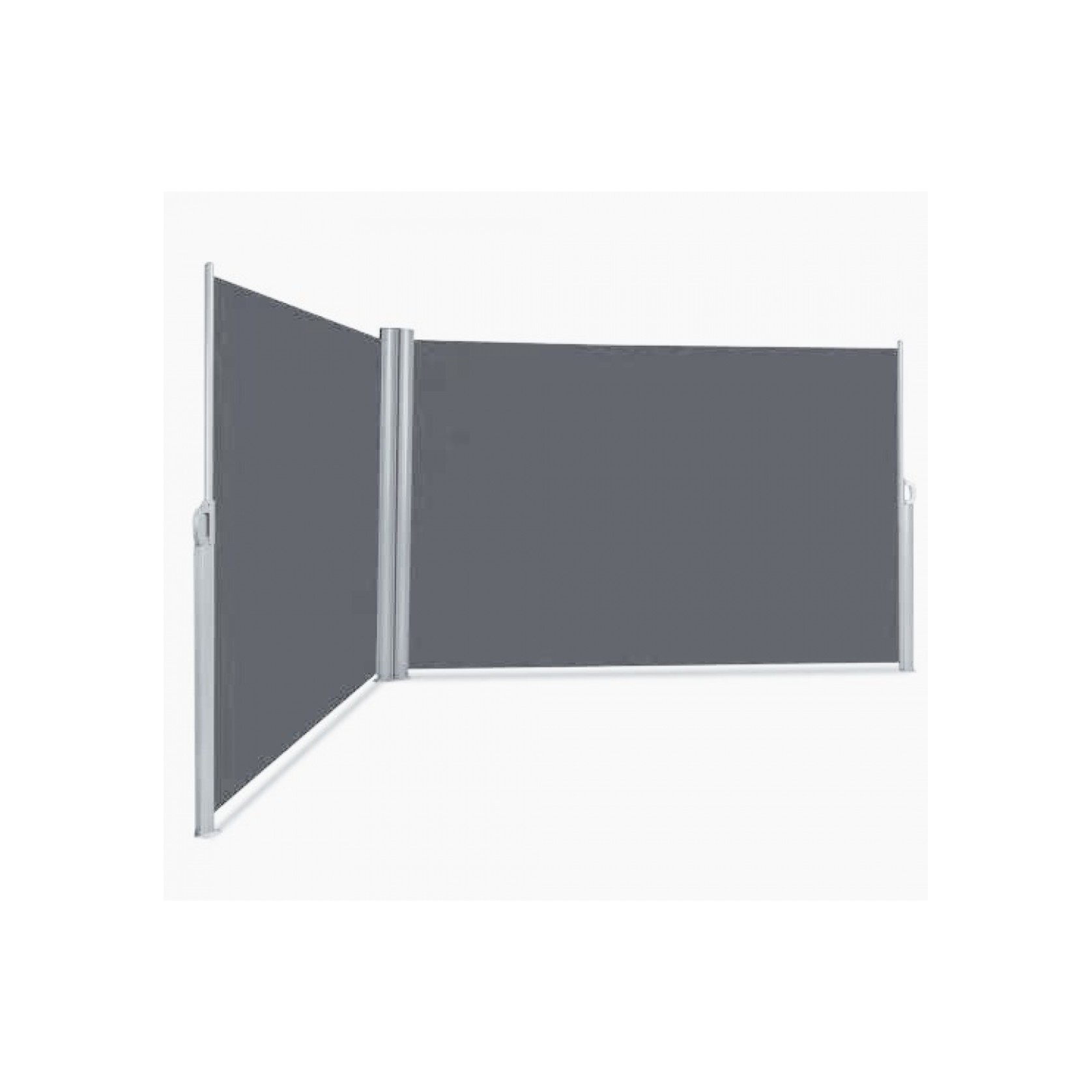 Aluminum Retractable Side Awning Shade 2 x 6m gallery detail image