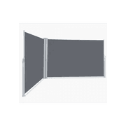 Aluminum Retractable Side Awning Shade 2 x 6m gallery detail image