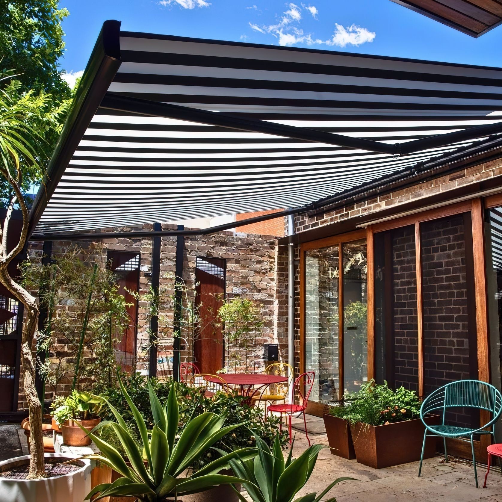 Cubebox Full Cassette Folding Arm Awnings gallery detail image