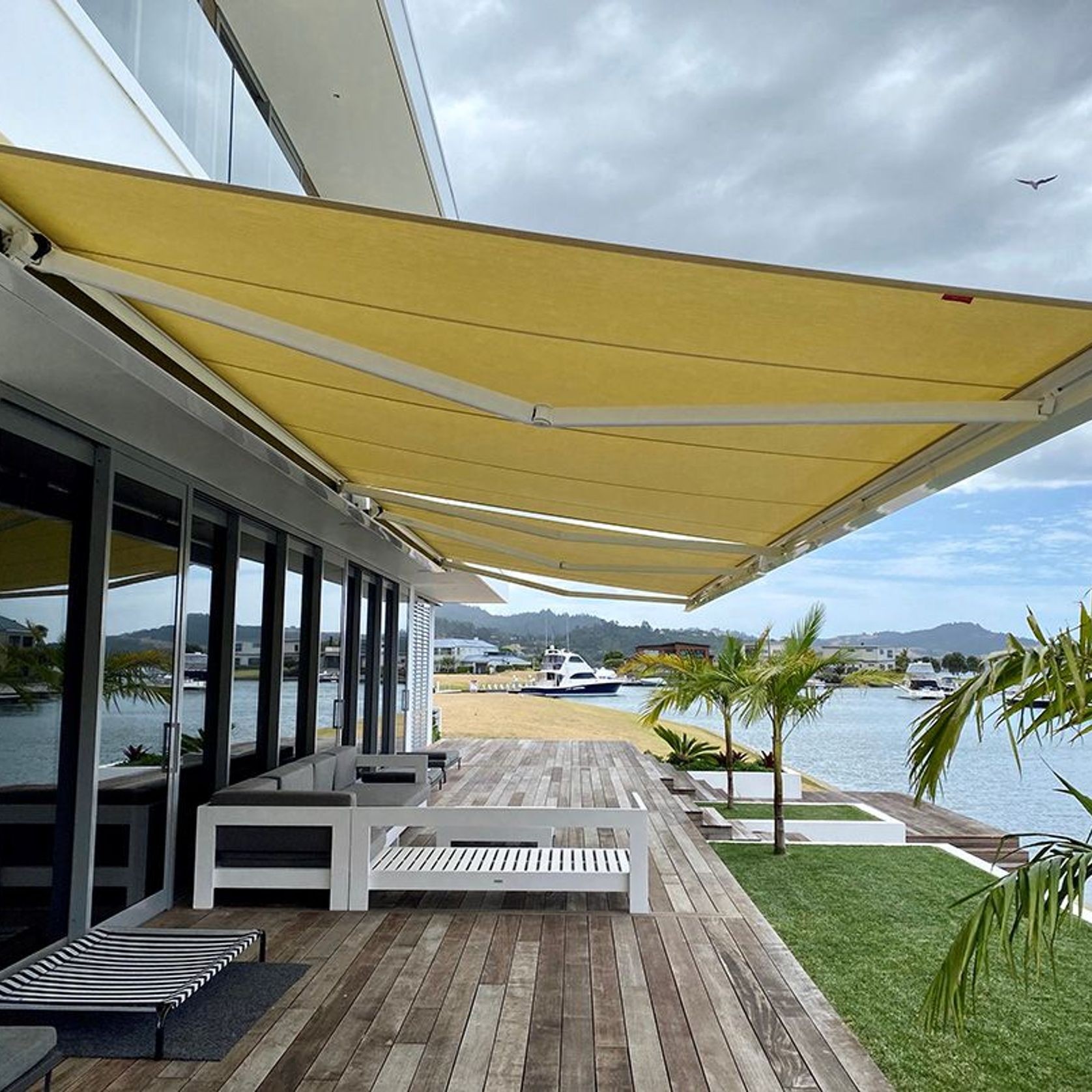 Weinor Kubata + Kubata LED Full Cassette Folding Arm Awning gallery detail image