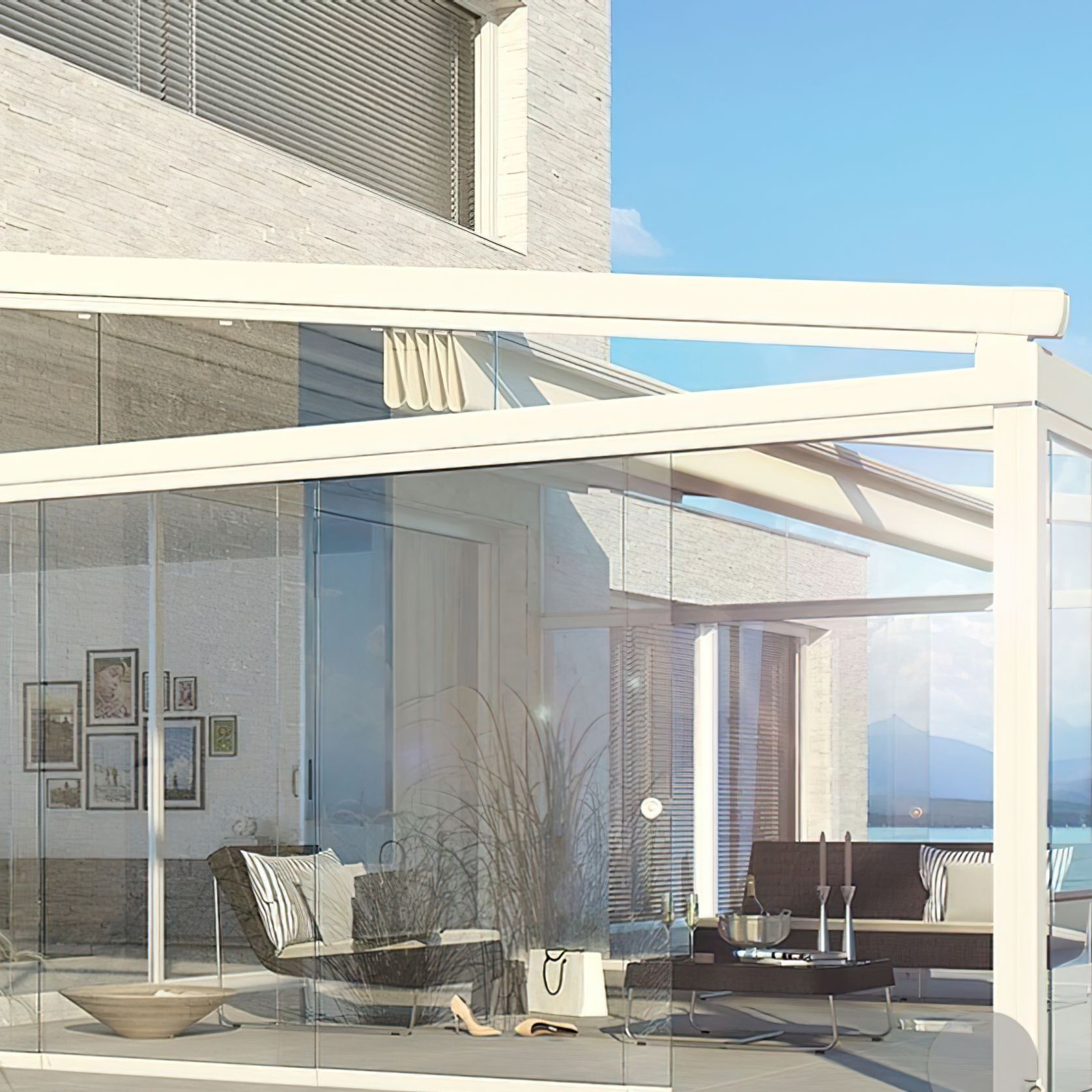 Weinor Pergotex II Patio Roof gallery detail image