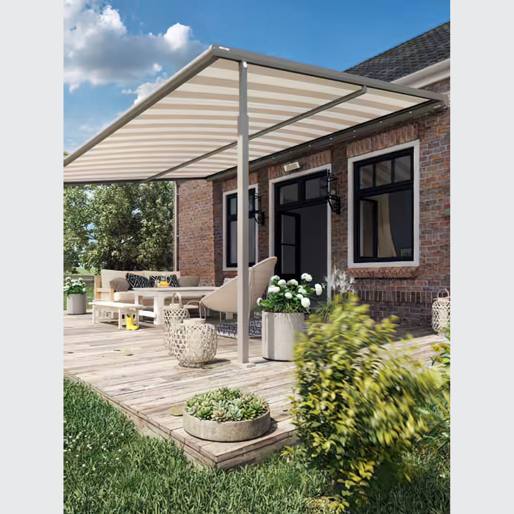 Weinor Plaza Viva Retractable Patio Roof gallery detail image