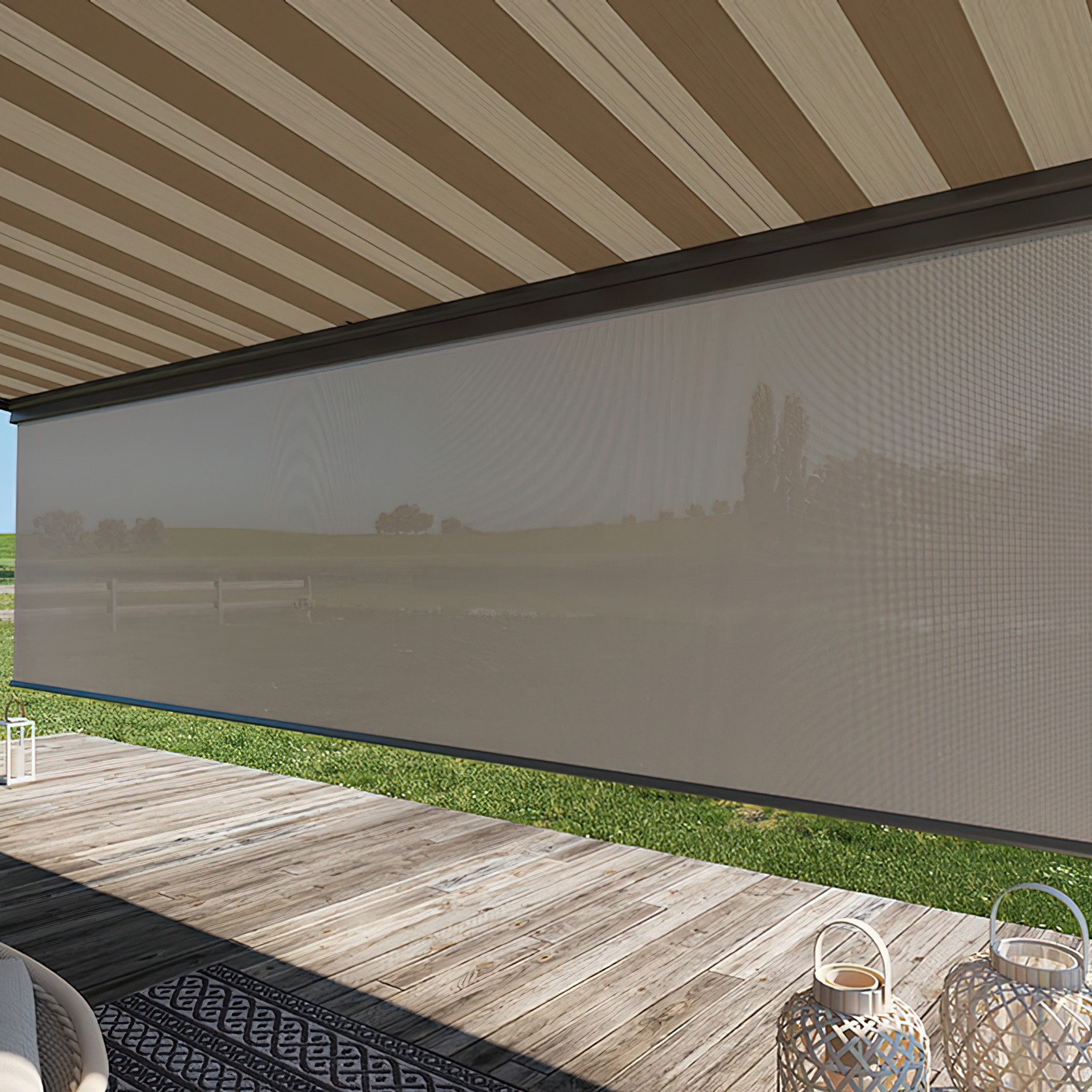 Weinor Plaza Viva Retractable Patio Roof gallery detail image