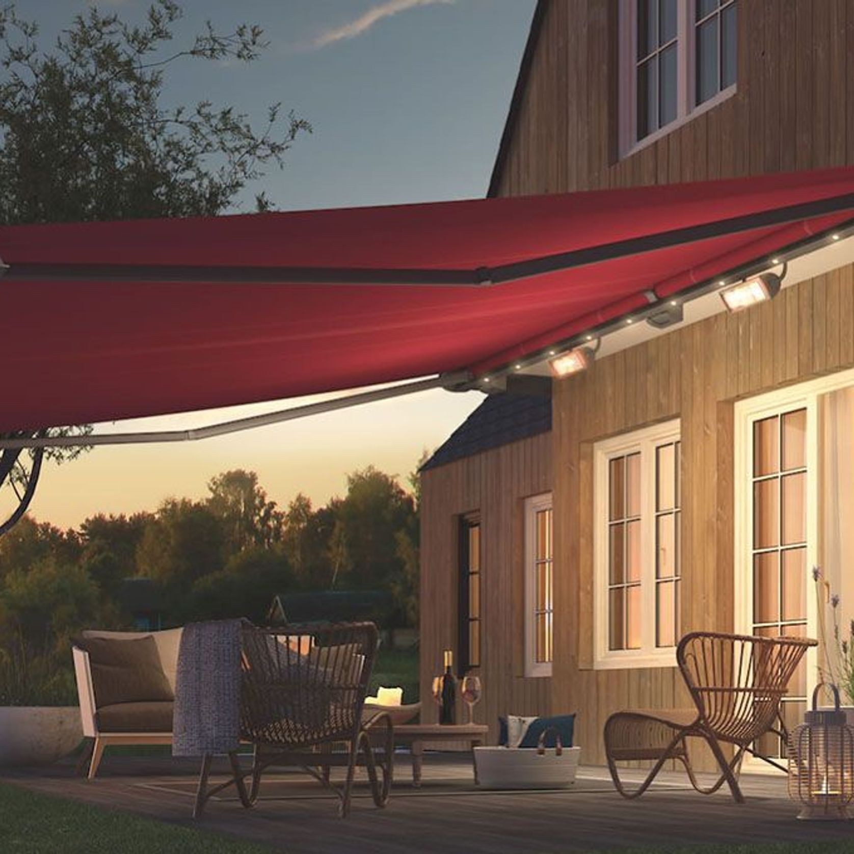 Weinor Semina Life Full Cassette Folding Arm Awning gallery detail image
