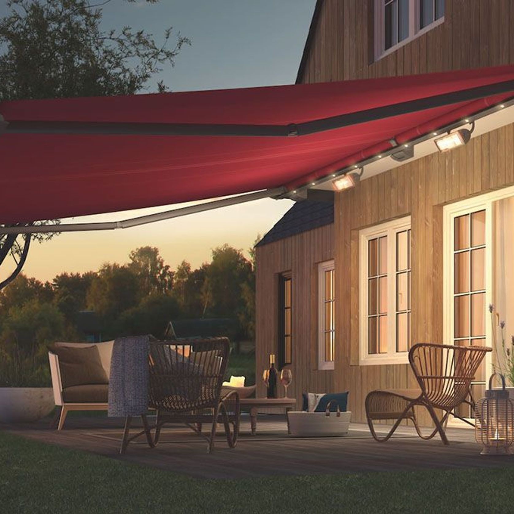 Weinor Semina Life Full Cassette Folding Arm Awning gallery detail image