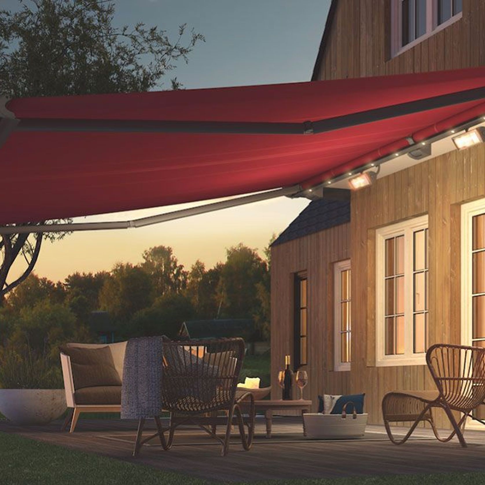 Weinor Semina Life Full Cassette Folding Arm Awning gallery detail image
