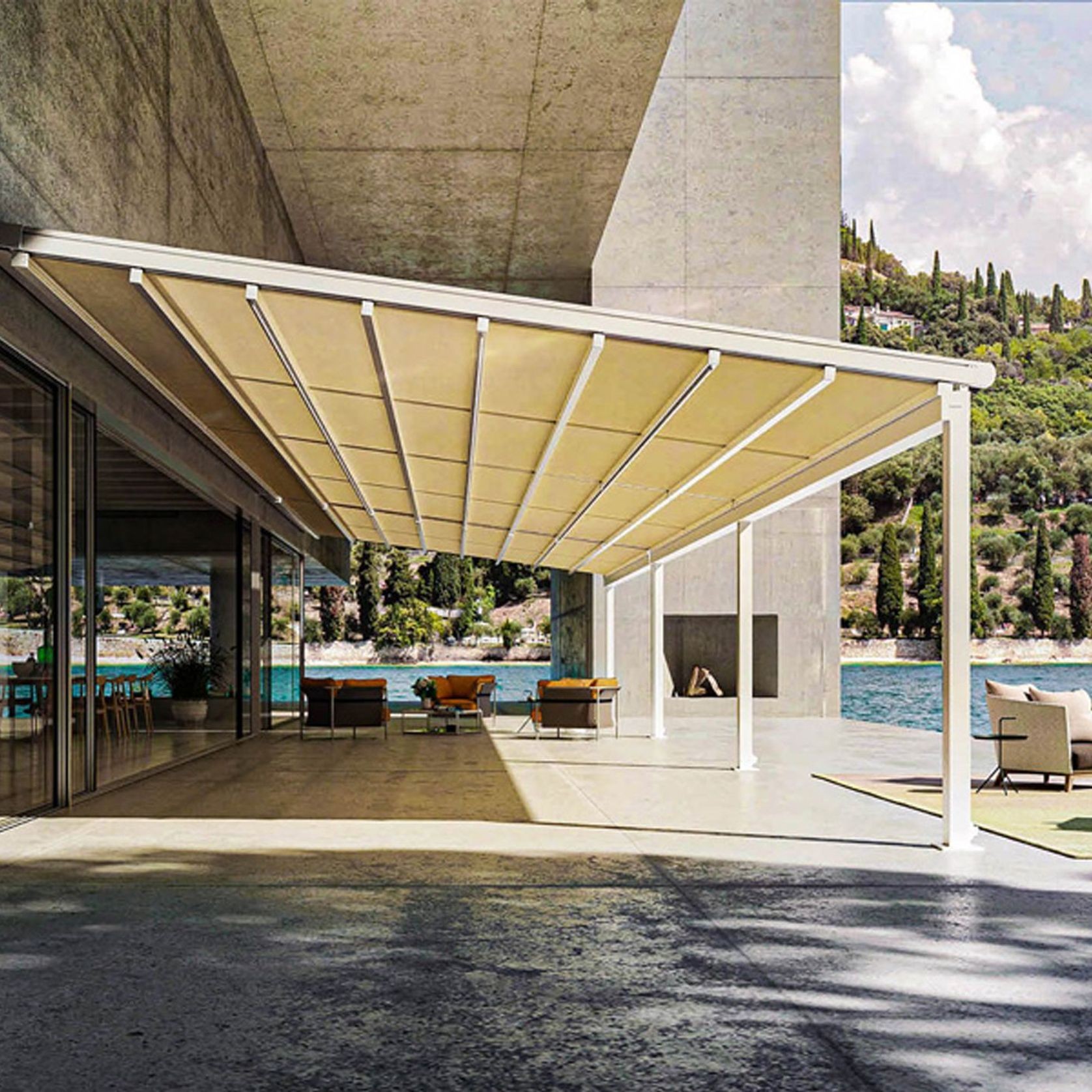 Perea P70 Pergola Awning | Warema gallery detail image