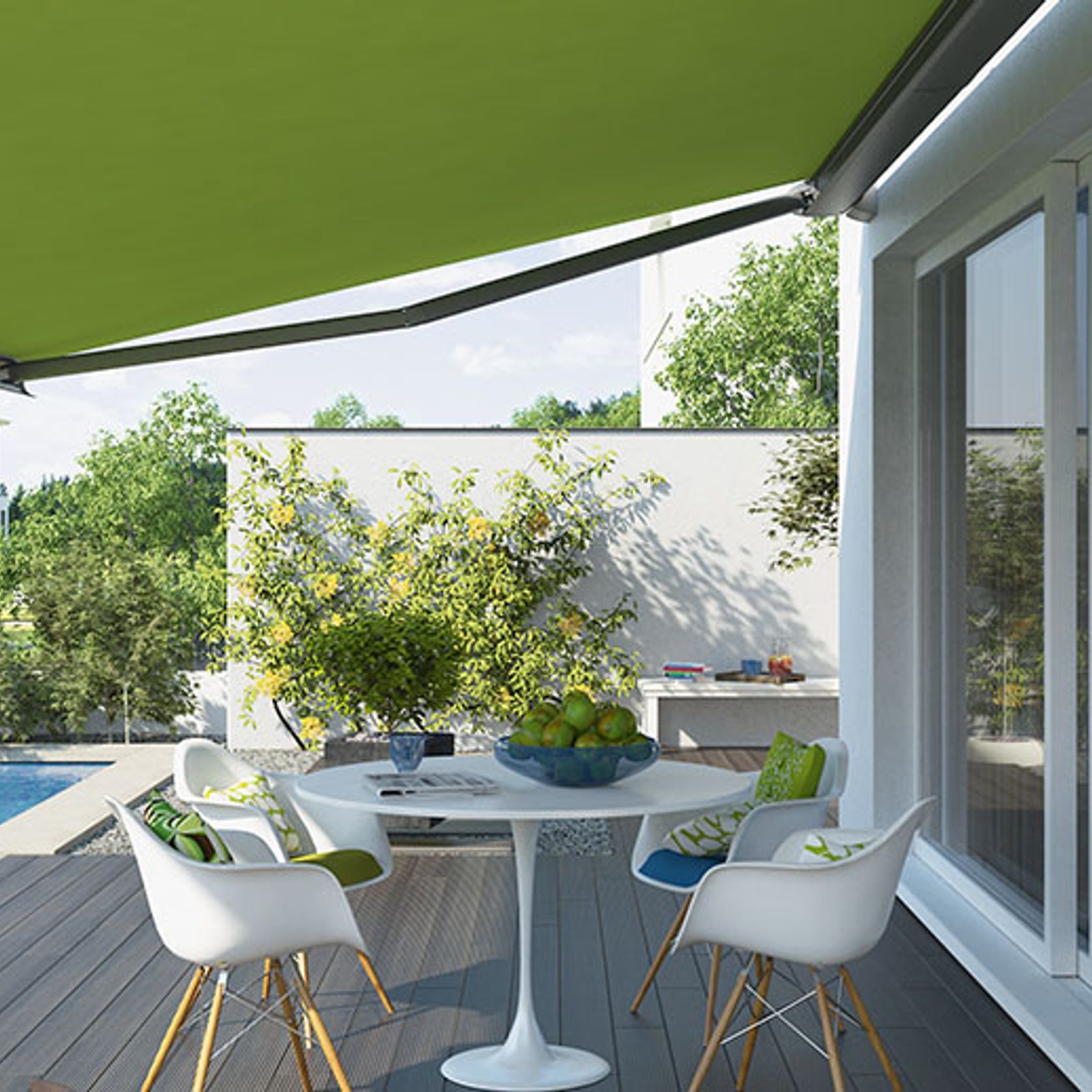 Weinor Cassita II Full Cassette Folding Arm Awning gallery detail image