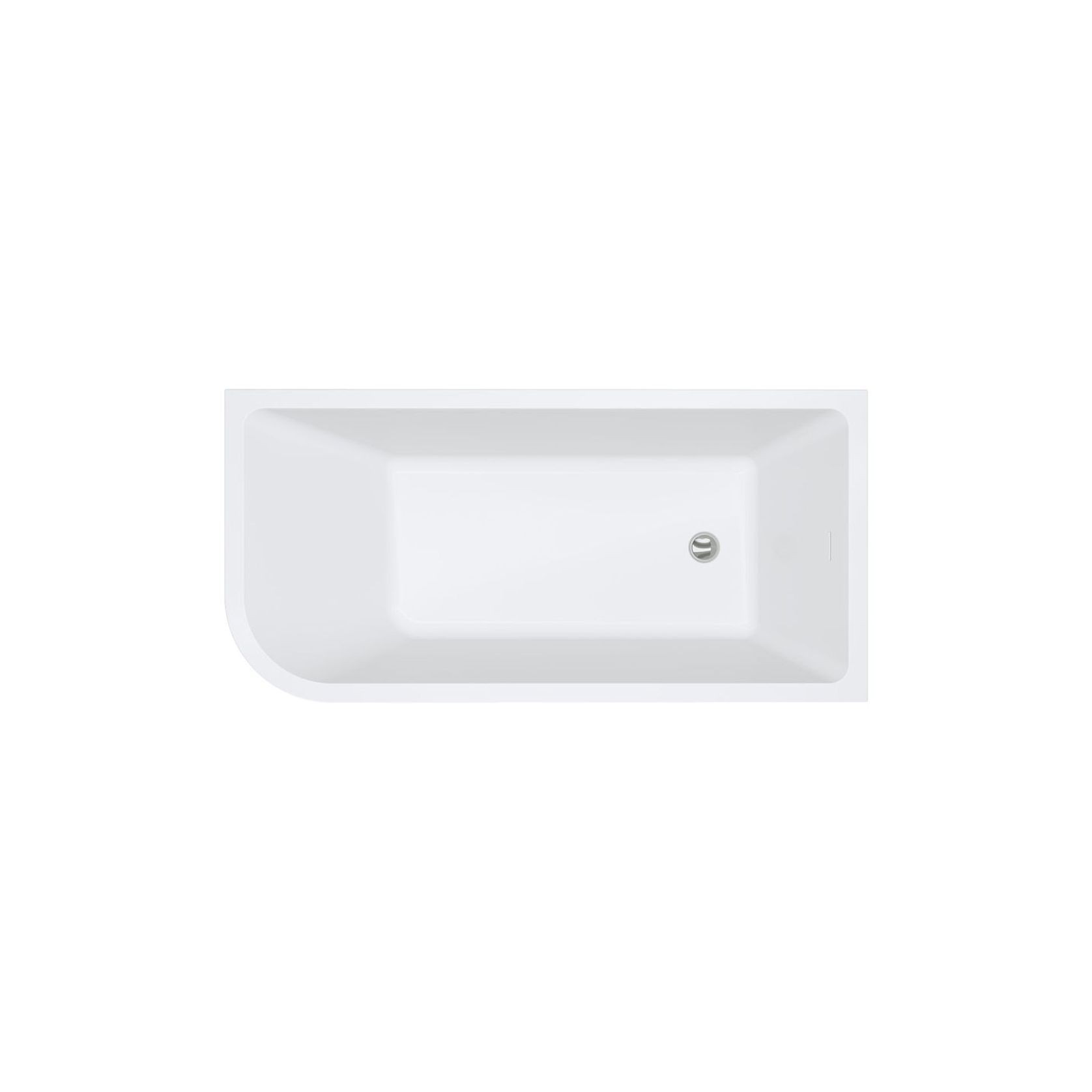 Hustle Multi-Fit Acrylic Bath with Overflow gallery detail image