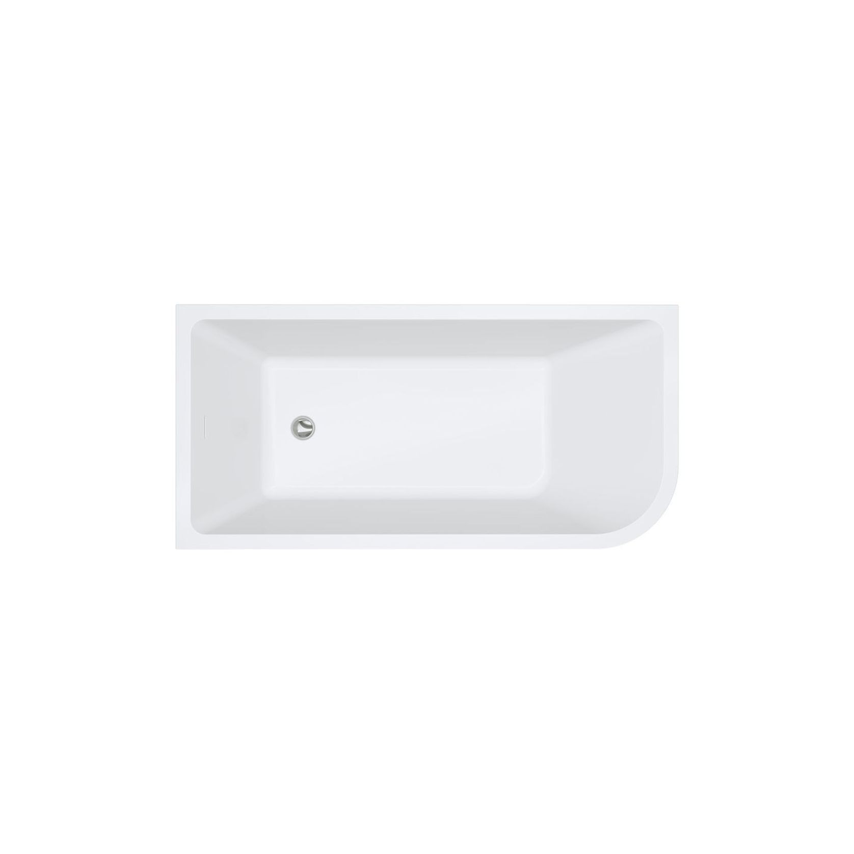 Hustle Multi-Fit Acrylic Bath with Overflow gallery detail image
