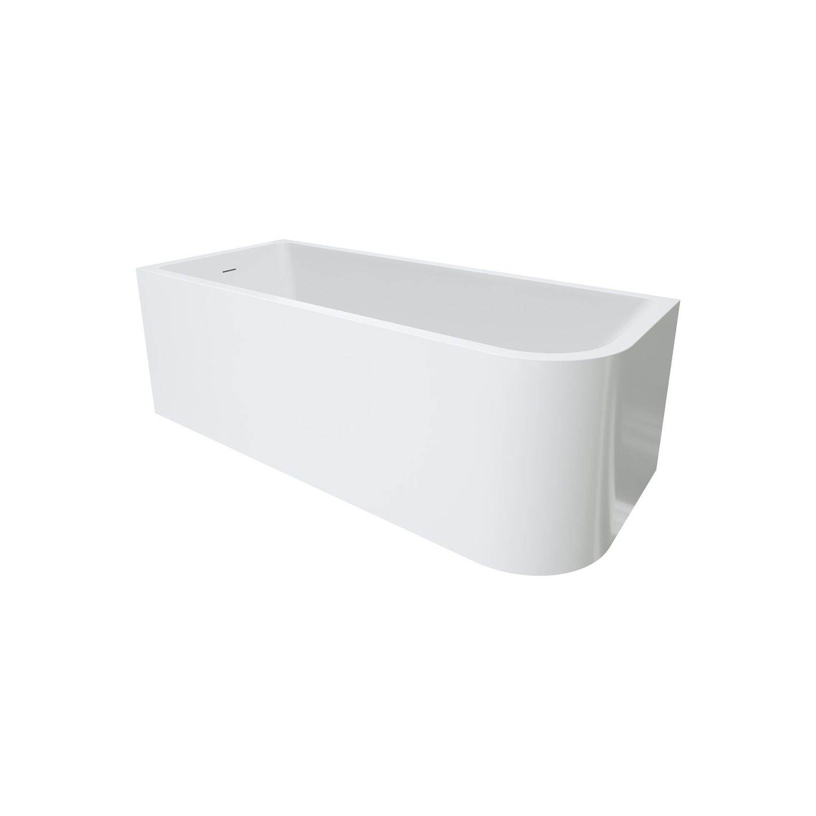 Hustle Multi-Fit Acrylic Bath with Overflow gallery detail image