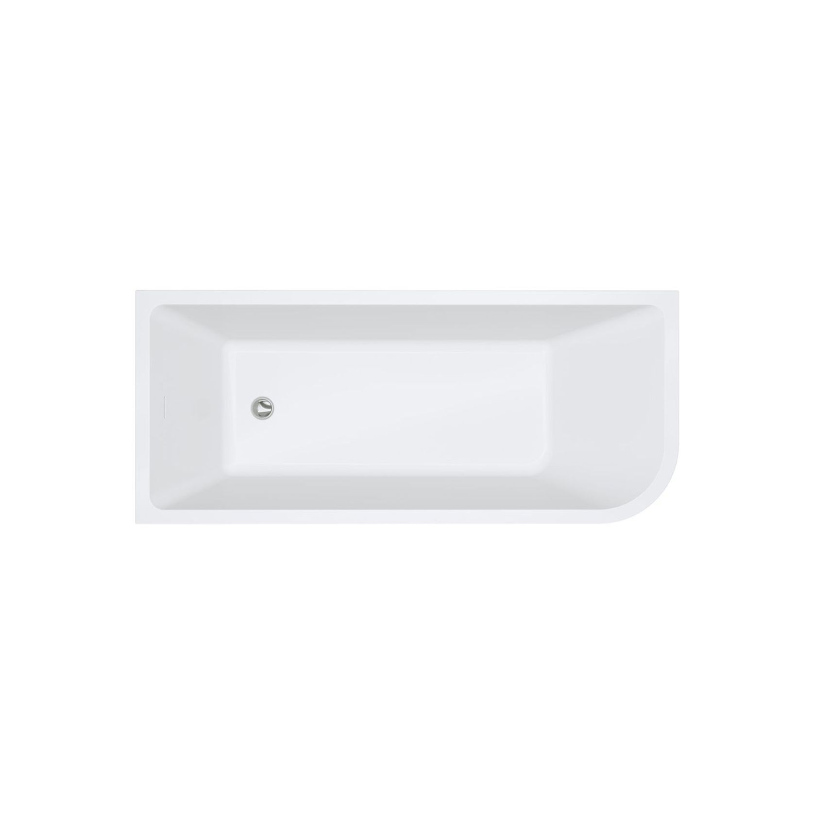 Hustle Multi-Fit Acrylic Bath with Overflow gallery detail image