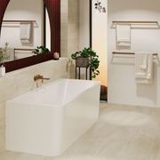Delta Back-To-Wall Acrylic Bath gallery detail image