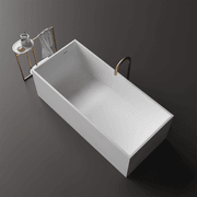 Alison Rectangular Stone Bath ST23 - Various Sizes gallery detail image