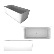 'The Smith' Matte White Baths gallery detail image