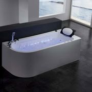 Unika Corner Left Back To Wall W/Overflow Bath Tub gallery detail image