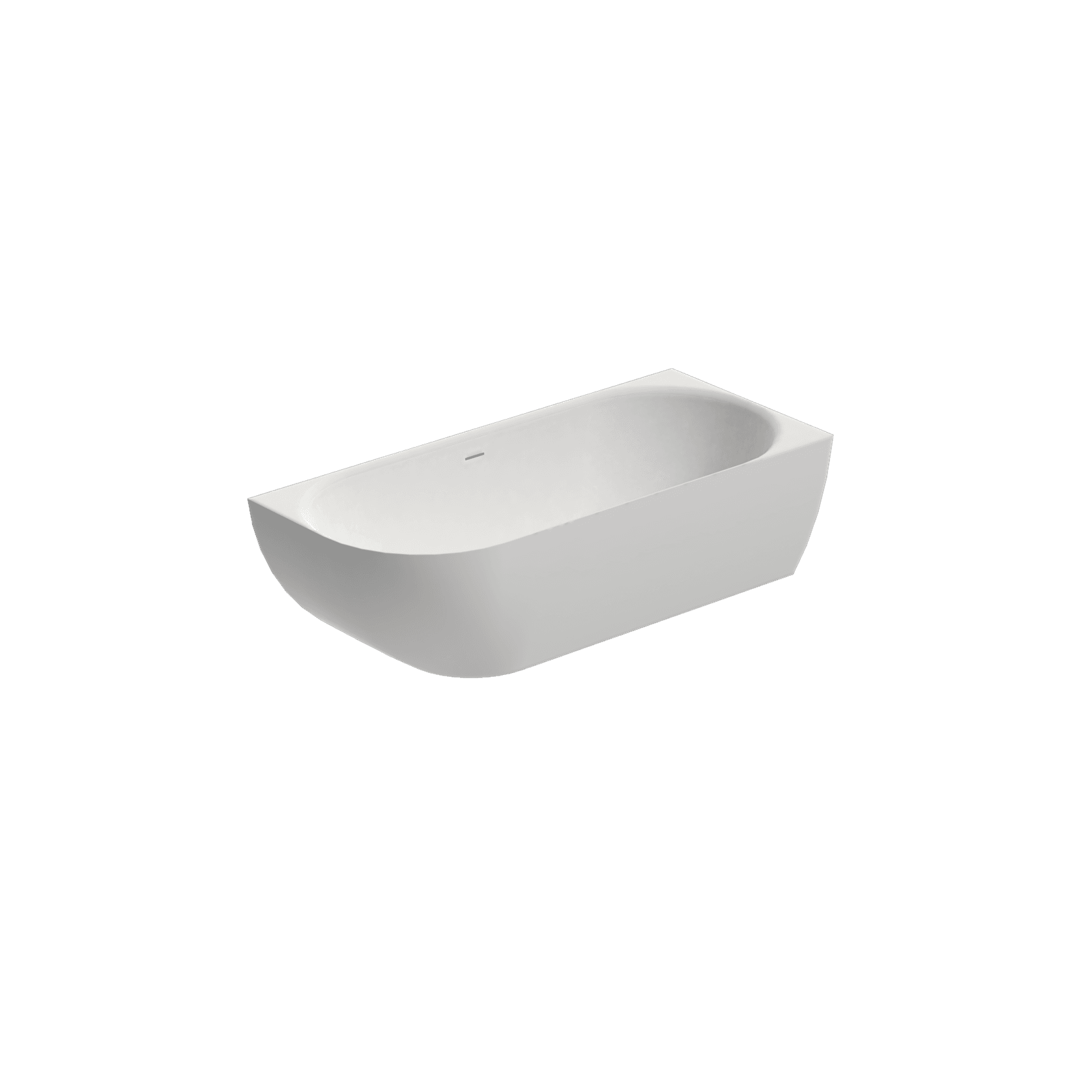 Niagara Belle 1800 Right Corner Back to Wall Bath gallery detail image