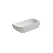 Niagara Belle 1800 Right Corner Back to Wall Bath gallery detail image