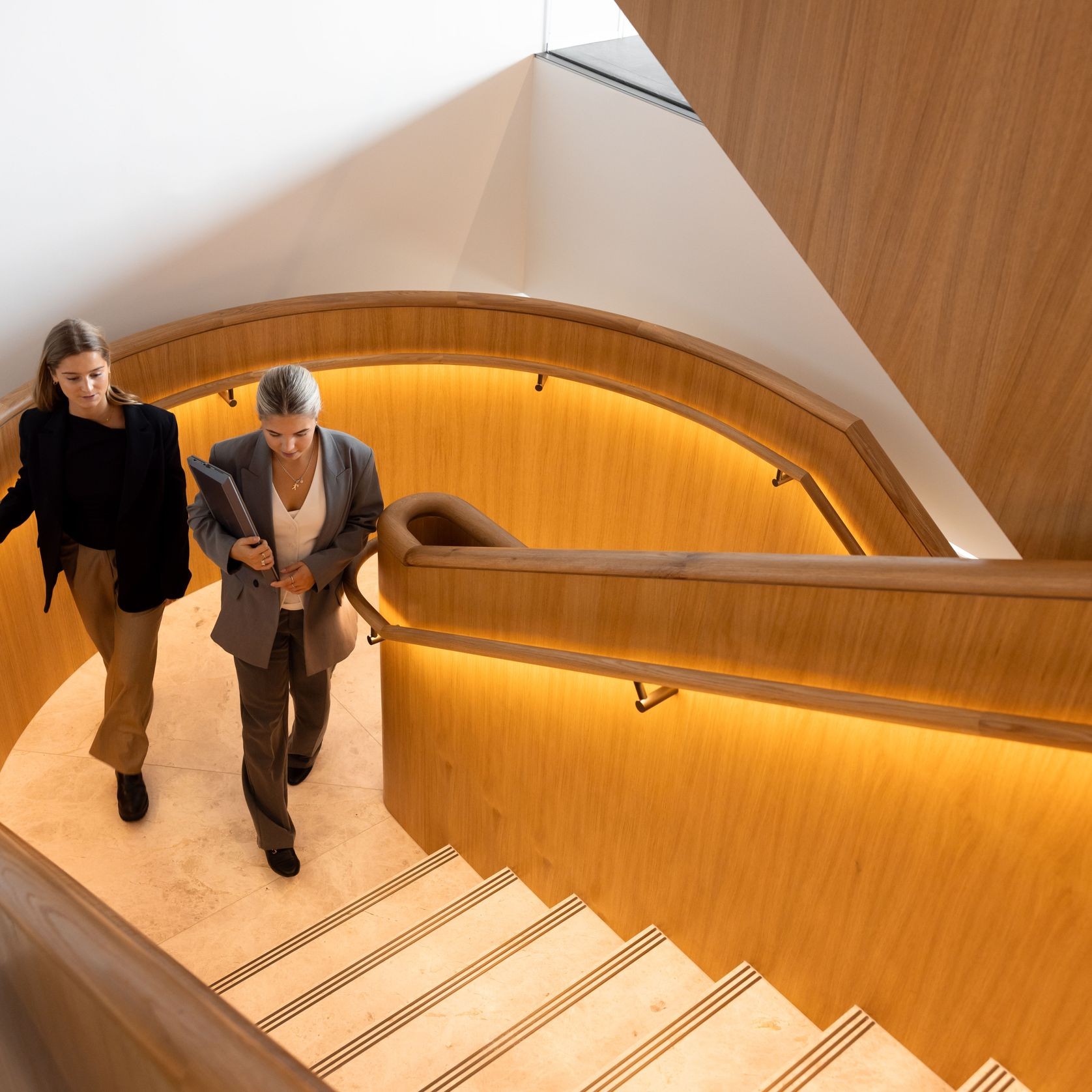 HB525 Stair Rail Bracket with Light Wiring Capability gallery detail image