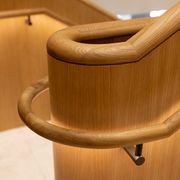 HB525 Stair Rail Bracket with Light Wiring Capability gallery detail image