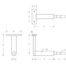 HB510 Stainless Steel Stair Rail Bracket gallery detail image