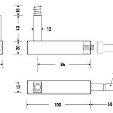HB540 Stair Rail Bracket gallery detail image