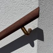 HB590 Plain Solid Bronze Stair Rail Bracket for Handrails gallery detail image
