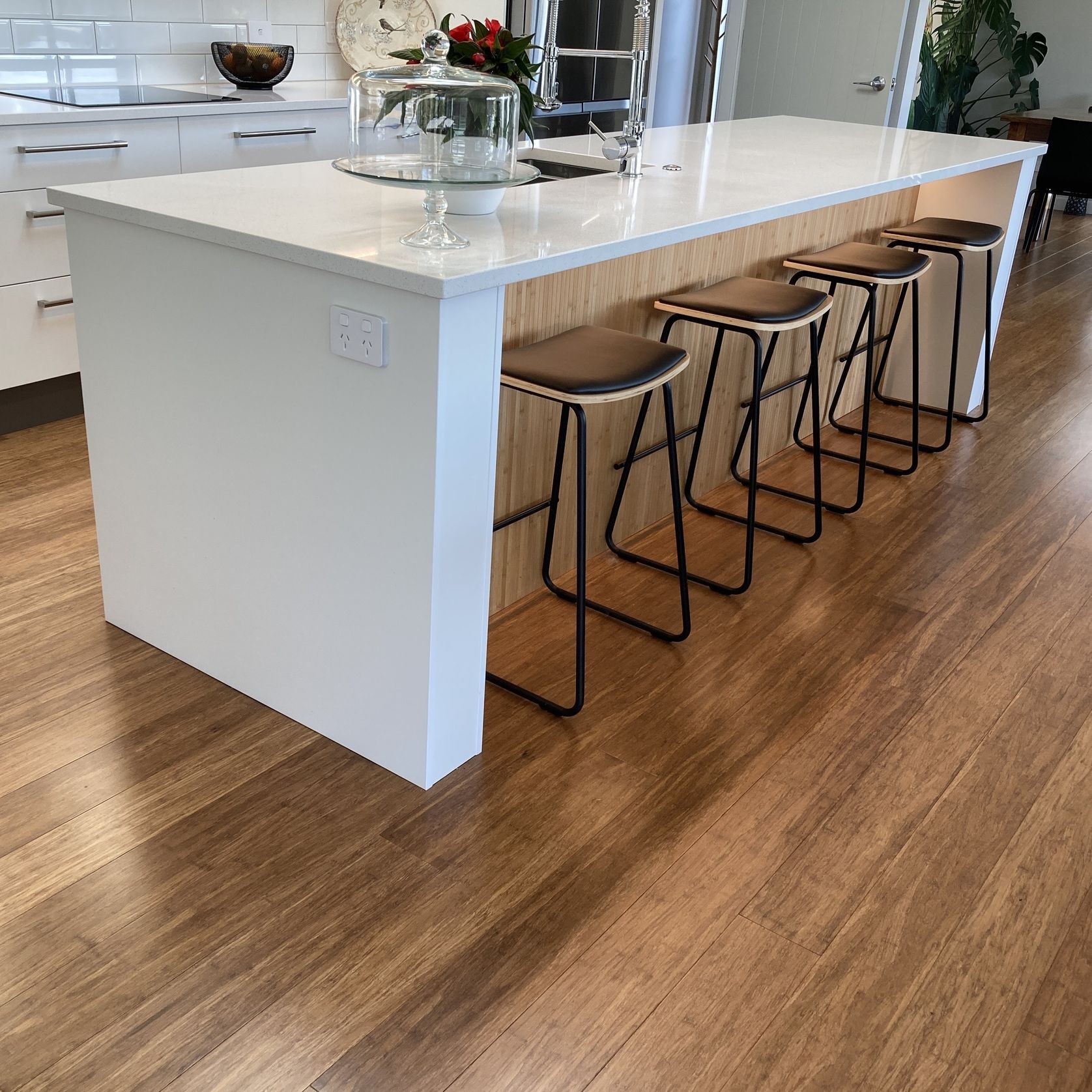 Compressed Bamboo Flooring - Coffee gallery detail image