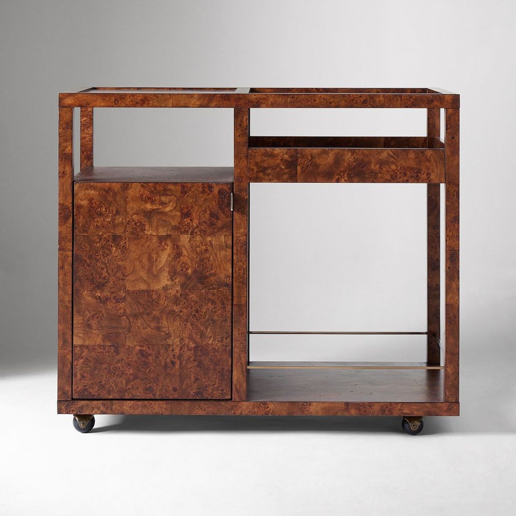 Saige Burl Bar Cart gallery detail image