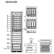 Atelier Fusion - 1775mm High Sleek Wine and Beverage gallery detail image