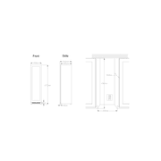 Atelier Solo - 1775mm High Sleek Beverage Refrigerator gallery detail image