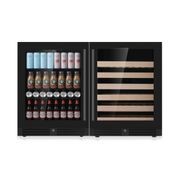 1200mm Wide Under-Bench Wine & Bar Fridges Combo gallery detail image