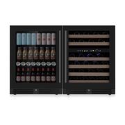 1200mm Wide Under Bench Wine Fridge and Bar - 3 Zones gallery detail image