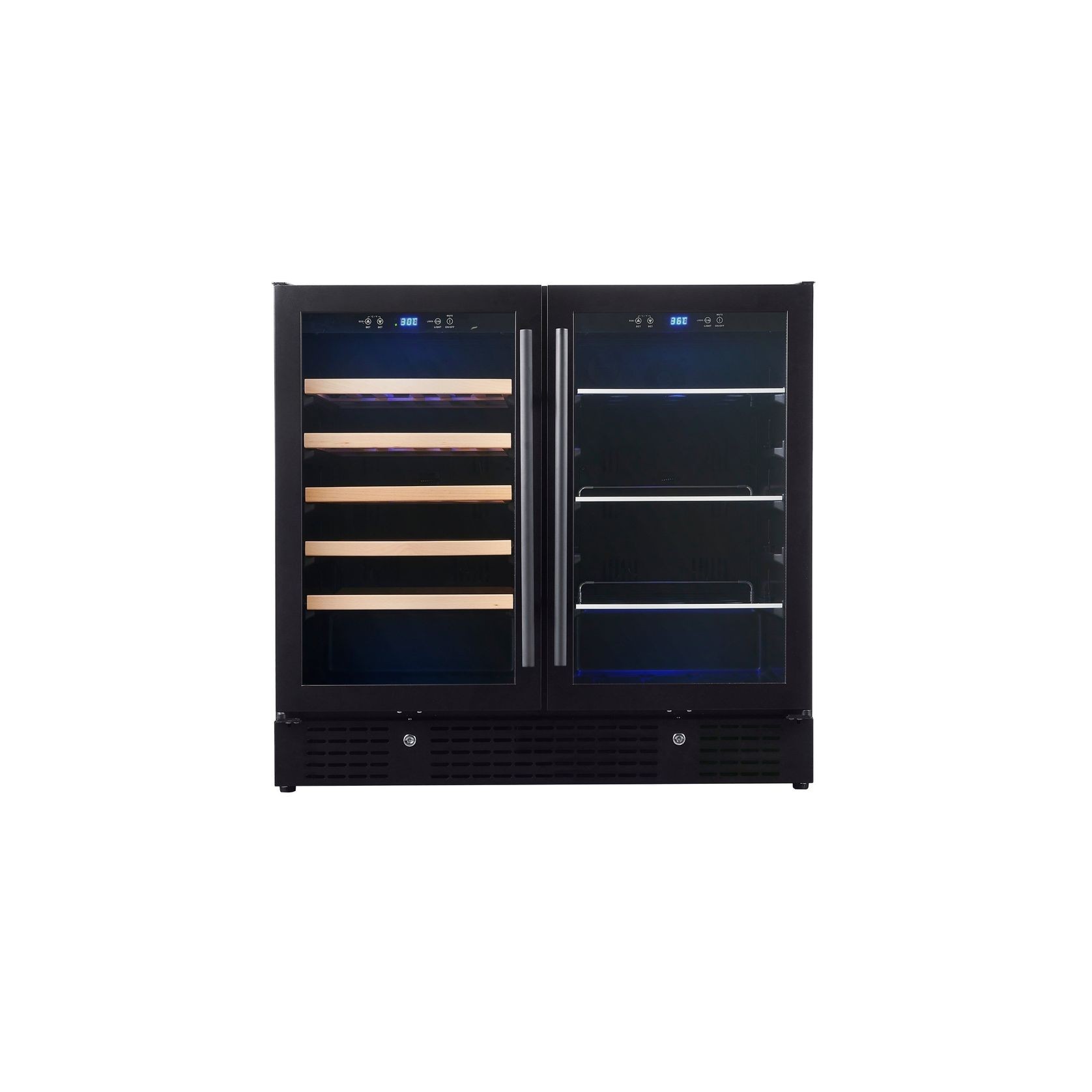 900mm Wide Under Bench Low-E Glass Door Wine and Beer gallery detail image