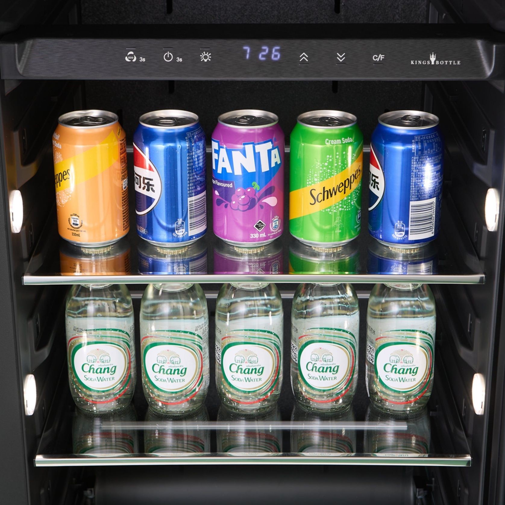 Atelier Solo - 1775mm High Sleek Beverage Refrigerator gallery detail image