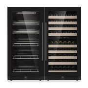 1200mm High Upright Wine and Beverage Fridge - 3 Zones gallery detail image