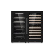 1200mm High Upright Wine and Beverage Fridge - 3 Zones gallery detail image