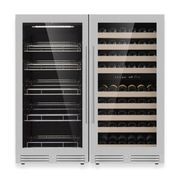 1200mm High Upright Wine and Beverage Fridge - 3 Zones gallery detail image