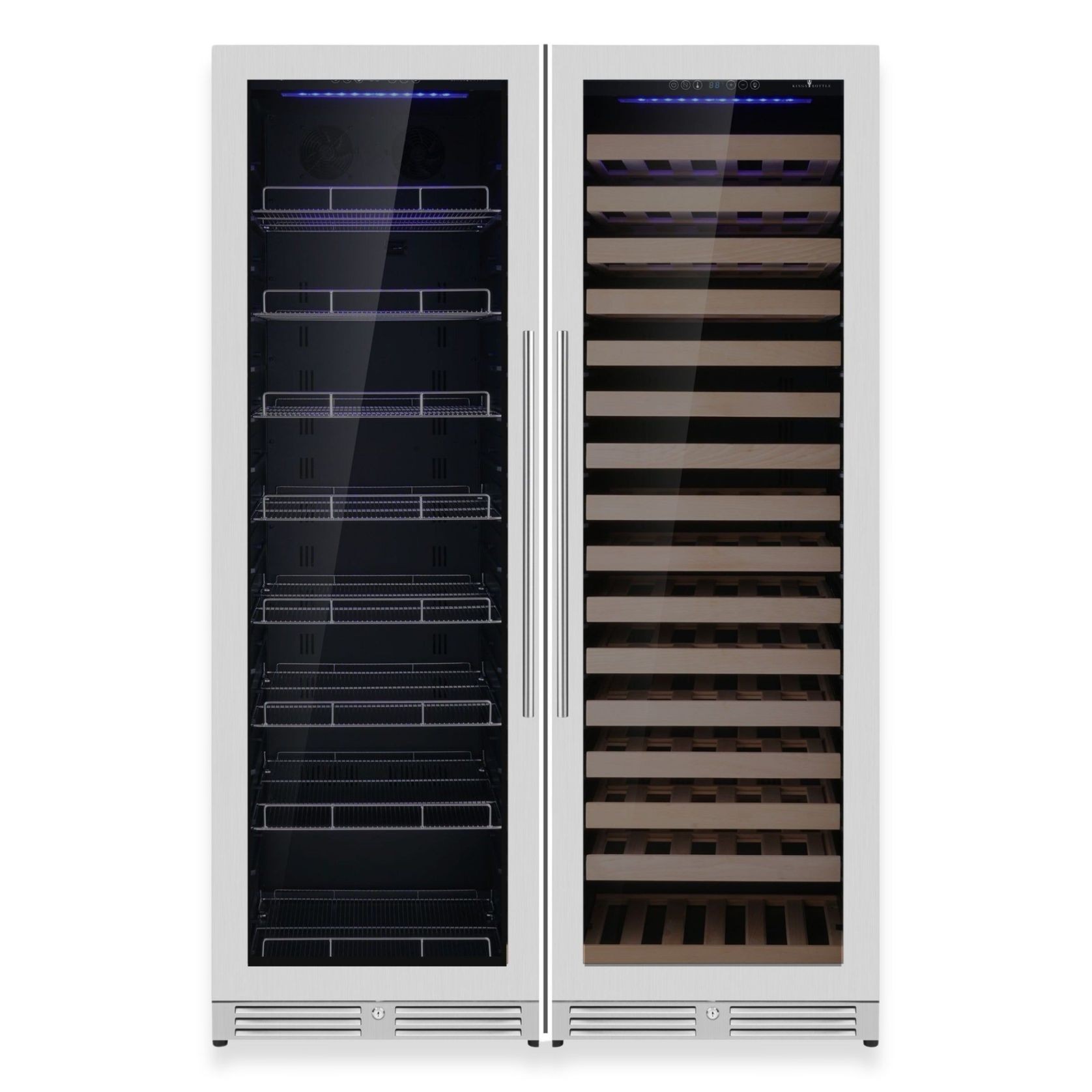 1800mm High Upright Wine & Beverage Refrigerator Combo gallery detail image