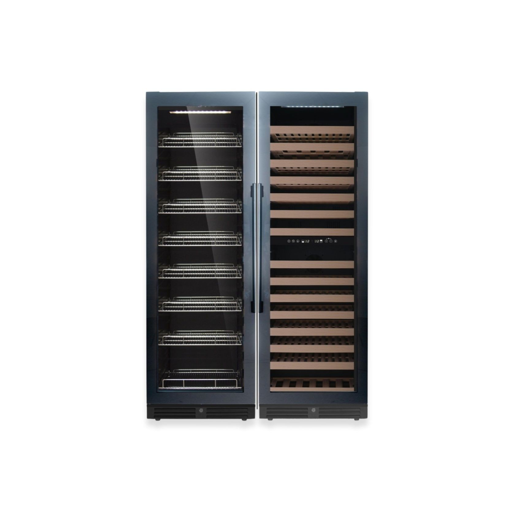 1800mm High Upright Wine & Beverage Fridge - 3 Zones gallery detail image