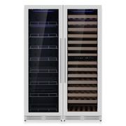 1800mm High Upright Wine & Beverage Fridge - 3 Zones gallery detail image