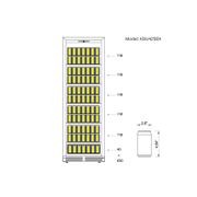 425 Litre Upright Low-E Glass Door Bar Refrigerator gallery detail image
