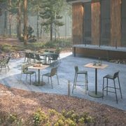 Roku Outdoor High Bar Teak Table gallery detail image