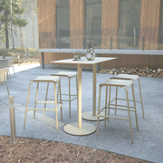 Roku Outdoor Rectangle High Bar Table gallery detail image