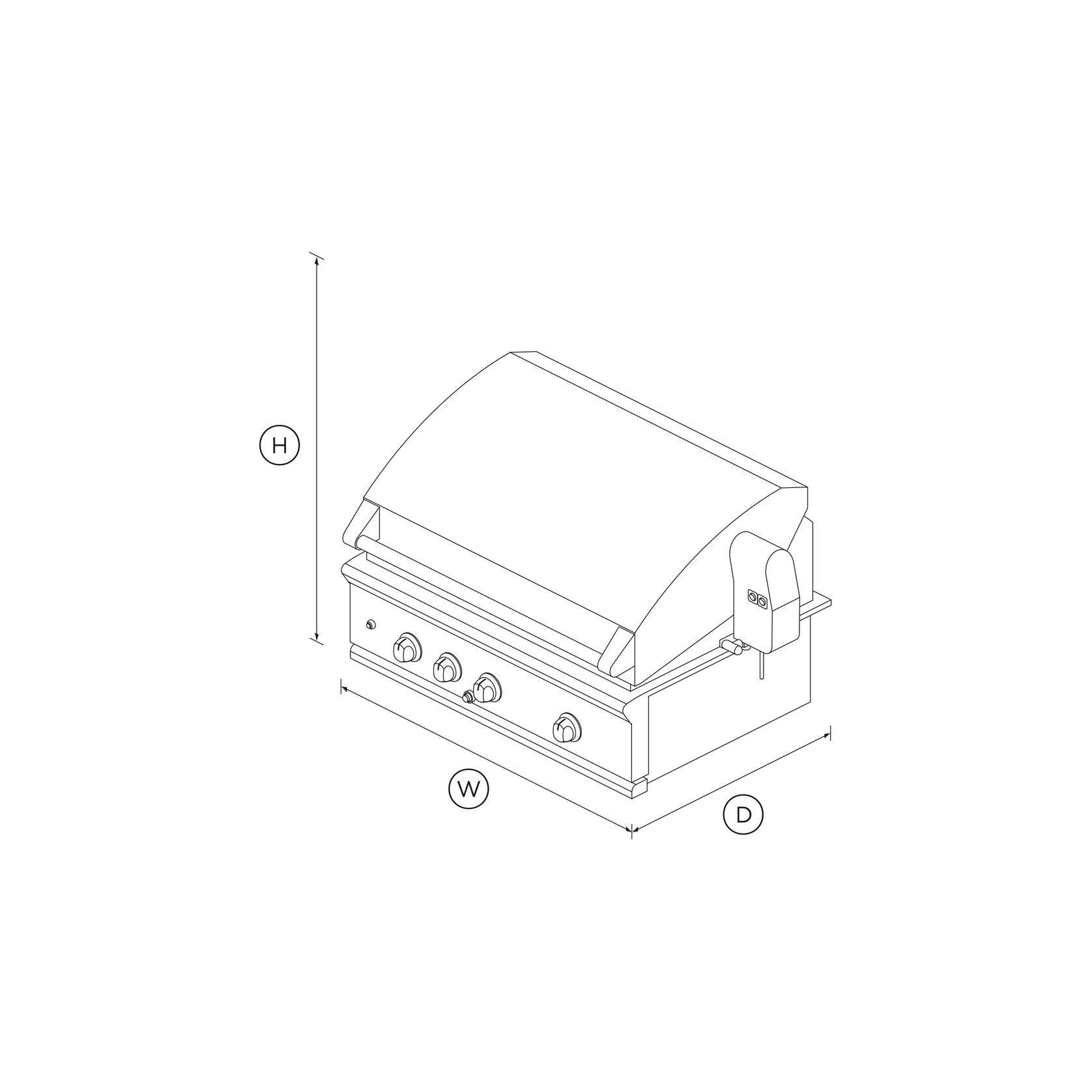DCS Grill, 36", Rotisserie, Natural Gas gallery detail image