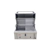 Grandfire Deluxe 30" Built In SS Charcoal BBQ gallery detail image