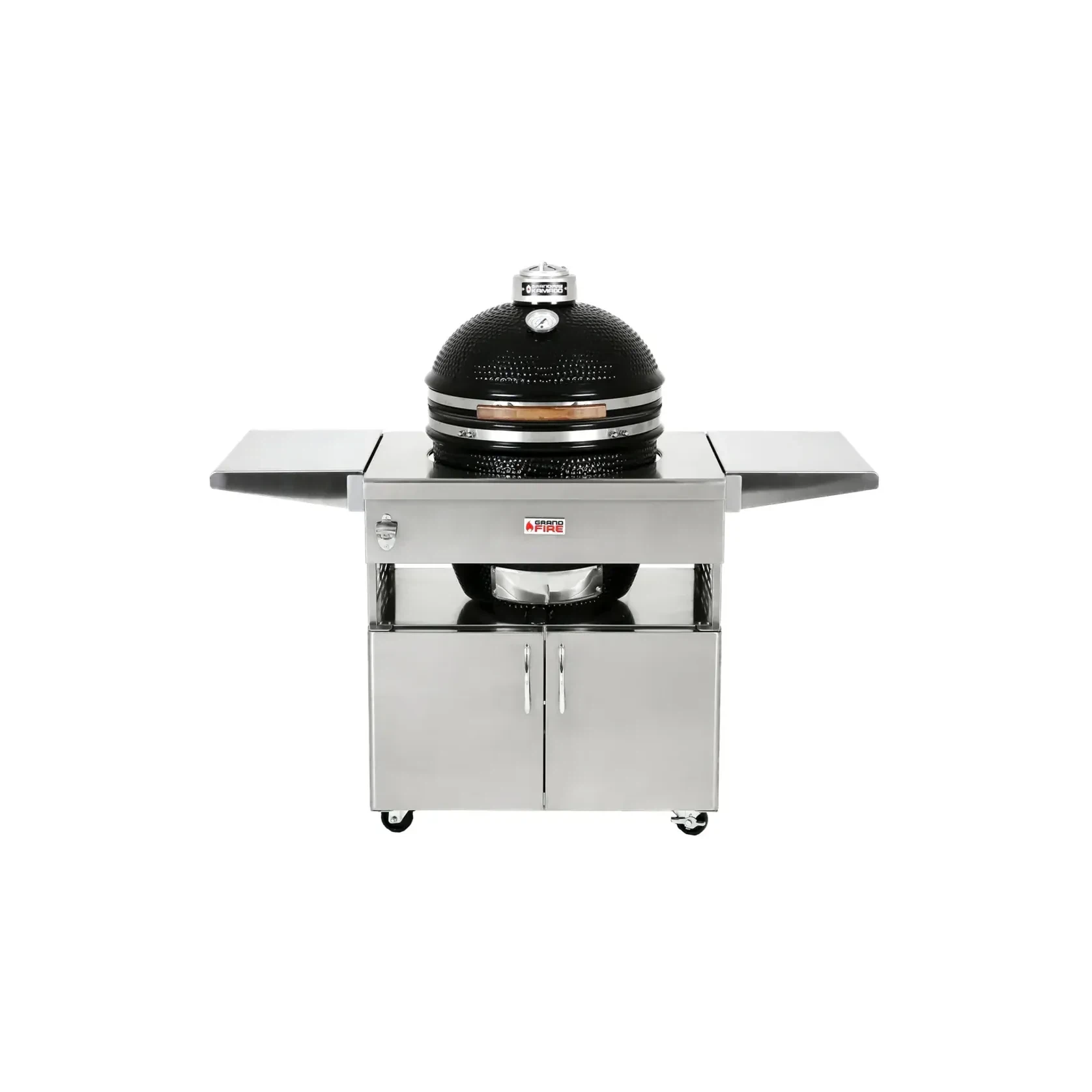 Grandfire Kamado - Integrated with SS Cart Grill gallery detail image
