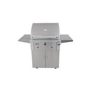 Grandfire Deluxe 30” SS Charcoal BBQ on SS Cart gallery detail image